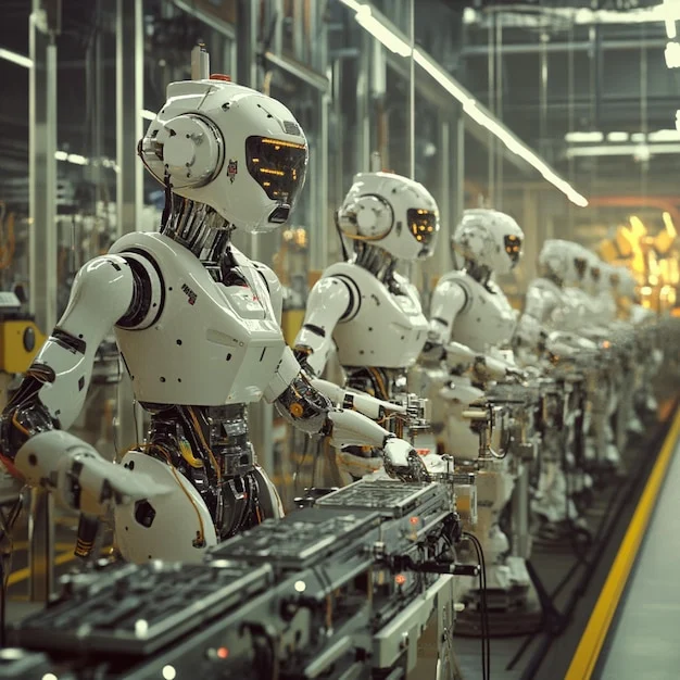 Die Zukunft der Produktion: KI-Roboter in Fabriken und ihre Herausforderungen