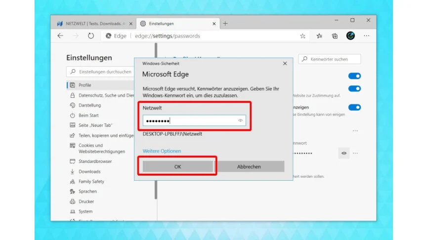 Microsoft Edge: So löschen Sie alle gespeicherten Passwörter auf einmal – Schritt‑für‑Schritt‑Guide